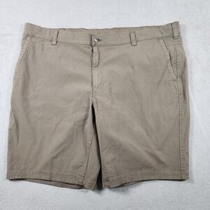 Duluth Trading Co Ballroom Khaki Shorts Mens Size 46 Gusset Workwear Hiking